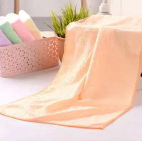 Soft Baby Cotton Towel – Baby Bath Towel | Ultra-Soft, Absorbent & Gentle Washcloth for Newborns, Infants & Toddlers | Quick Dry, Durable & Skin-Friendly Baby Shower Essentia