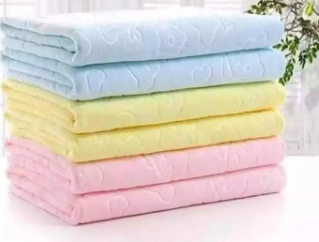 Soft Baby Cotton Towel – Baby Bath Towel | Ultra-Soft, Absorbent & Gentle Washcloth for Newborns, Infants & Toddlers | Quick Dry, Durable & Skin-Friendly Baby Shower Essentia