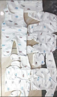 11Pcs Newborn Warm Fleece Receiving Set | Baby Clothing & Blanket Essentials for Infants | Soft, Cozy & Durable Winter Baby Gift Set for Boys & Girls – Perfect Newborn Outfit