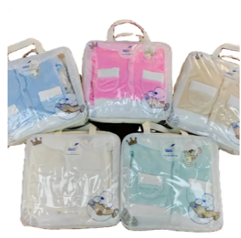 8pcs Unisex Newborn Receiving Set / Baby Gift Set | Soft Cotton Baby Essentials with Clothes, Caps, Mittens & Blanket | Perfect Newborn Outfit & Baby Shower Gift for Boys & Girls