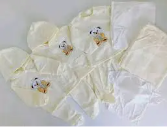 8pcs Unisex Newborn Receiving Set / Baby Gift Set | Soft Cotton Baby Essentials with Clothes, Caps, Mittens & Blanket | Perfect Newborn Outfit & Baby Shower Gift for Boys & Girls