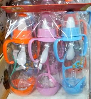 3PCS Baby Feeding Set – Water/Milk Bottles + 3 Baby Spoons + 3 Nappy Holders | BPA-Free, Safe & Durable Feeding Essentials for Newborns, Infants & Toddlers – Perfect Gift Set