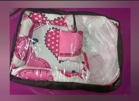 Baby Nest Co-sleeper With Removable Mosquito Net & Head Pillow | Soft Portable Baby Bed | Newborn Sleeping Nest | Infant Lounger for Travel & Home – Washable & Comfortable