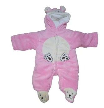 CLEARANCE OFFER! Fashion Newborn Warm Baby Romper (Heavy) | Unisex Winter Jumpsuit | Soft Fleece Infant Outfit | Blue, Pink, White, Grey & Floral Colors | Cozy Baby Wear