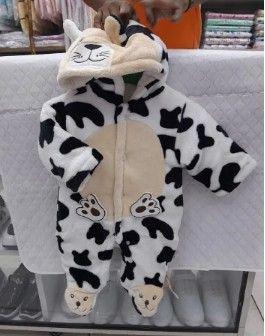 CLEARANCE OFFER! Fashion Newborn Warm Baby Romper (Heavy) | Unisex Winter Jumpsuit | Soft Fleece Infant Outfit | Blue, Pink, White, Grey & Floral Colors | Cozy Baby Wear