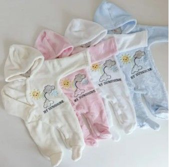 1PC Cutest Fleece Newborn Warm Romper Swaddler | Soft & Gentle Baby Winter Outfit | Large Cozy Infant Jumpsuit | Comfortable, Breathable & Easy to Wear Baby Fleece Suit