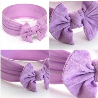 3Pcs Baby Bowknot Headband Set | Soft Elastic Turban Hairbands for Newborns, Girls & Boys | Cute Baby Headwear | Stretchy, Comfortable & Adorable Kids Gift Set