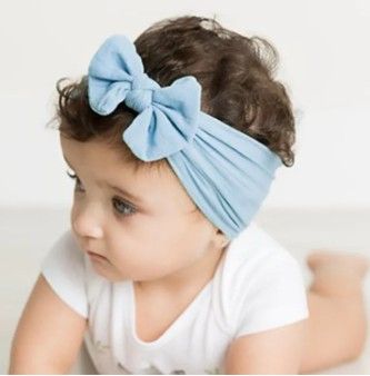 3Pcs Baby Bowknot Headband Set | Soft Elastic Turban Hairbands for Newborns, Girls & Boys | Cute Baby Headwear | Stretchy, Comfortable & Adorable Kids Gift Set