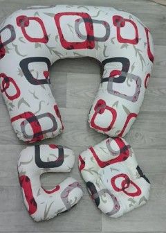 Quality 3 in 1 Nursing Sit-Me-Up Baby Neck Pillow | Multifunctional Infant Head & Body Support Cushion | Soft Feeding Pillow for Newborns | Baby Seat Training Pillow