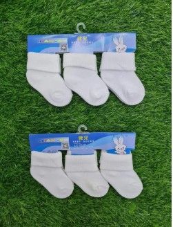 Newborn Baby Socks | Soft Cotton, Breathable & Gentle | Unisex Infant Socks for 0–12 Months | Cozy Everyday Wear