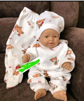 CLEARANCE OFFER 5PCS Newborn Baby Warm Cotton Receiving Set Soft Comfortable Clothing Set for Newborn Boys and Girls Perfect Baby Shower Gift