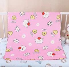 Soft Velvet Baby Mackintosh / Waterproof Changing Mat / Urine Pad  macintosh– Reusable, Absorbent & Comfortable Protector for Newborns, Toddlers & Infants, Portable & Easy to Clean Baby Mat