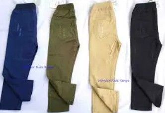 Kids' Classic Khaki Trousers – Boys & Girls Everyday Wear | Comfortable, Durable, Stylish School & Play Pants | Unisex Kids Pants, Perfect Fit, Best Value for Money