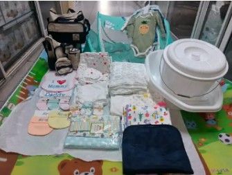 Premium Newborn Baby Essentials Package – 4pc Flannel, 11pc Receiving Set, Baby Blanket, Towel, Washcloths, Warmer, Nursing Dera & Fleece Romper Combo