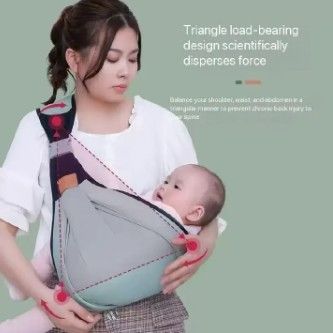 Light Baby Sling & Carrier Belt | Newborn to Toddler (0-36 months) | Adjustable, Comfortable & Multi-Use