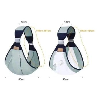 Light Baby Sling & Carrier Belt | Newborn to Toddler (0-36 months) | Adjustable, Comfortable & Multi-Use