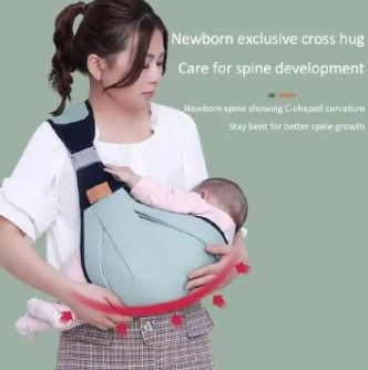 Light Baby Sling & Carrier Belt | Newborn to Toddler (0-36 months) | Adjustable, Comfortable & Multi-Use