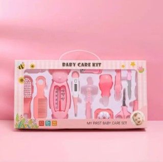 13 in 1 Baby Care Grooming Kit (Big) – Complete Nursery Baby Care Kit with Nail Clippers, Hair Brush, Comb, Thermometer, Scissors & Health Tools, Safe Grooming Set for Newborns & Toddlers