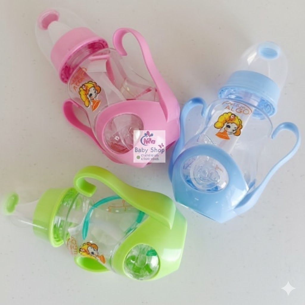 3PCS Baby Feeding Set – Water/Milk Bottles + 3 Baby Spoons + 3 Nappy Holders