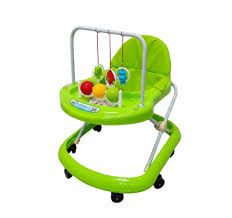 Durable Adjustable Baby Walker | Safe Toddler Walker with Toys, Sturdy Wheels & Support for Early Walking Development