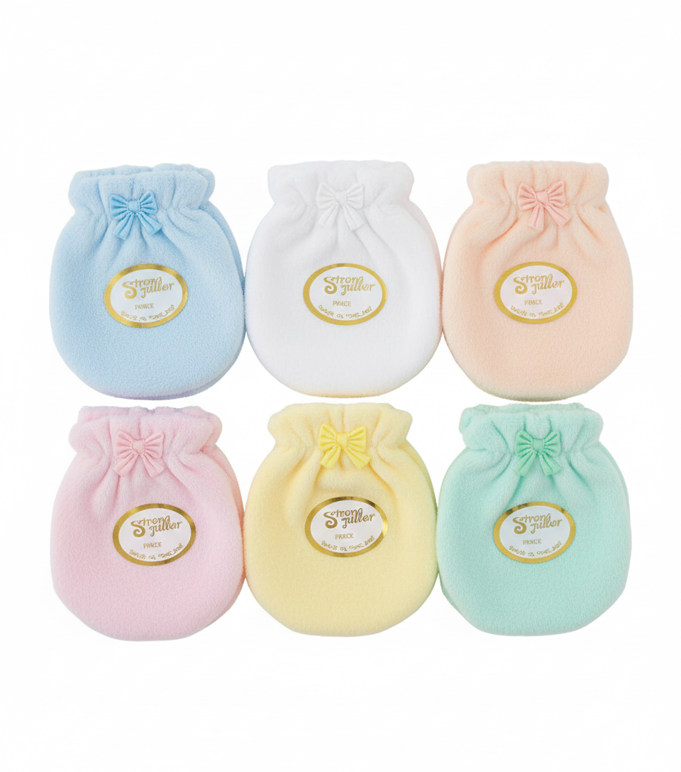 Baby Mittens | Soft Cotton, Anti-Scratch Gloves | Warm, Breathable & Gentle Hand Protection for Newborns | Unisex