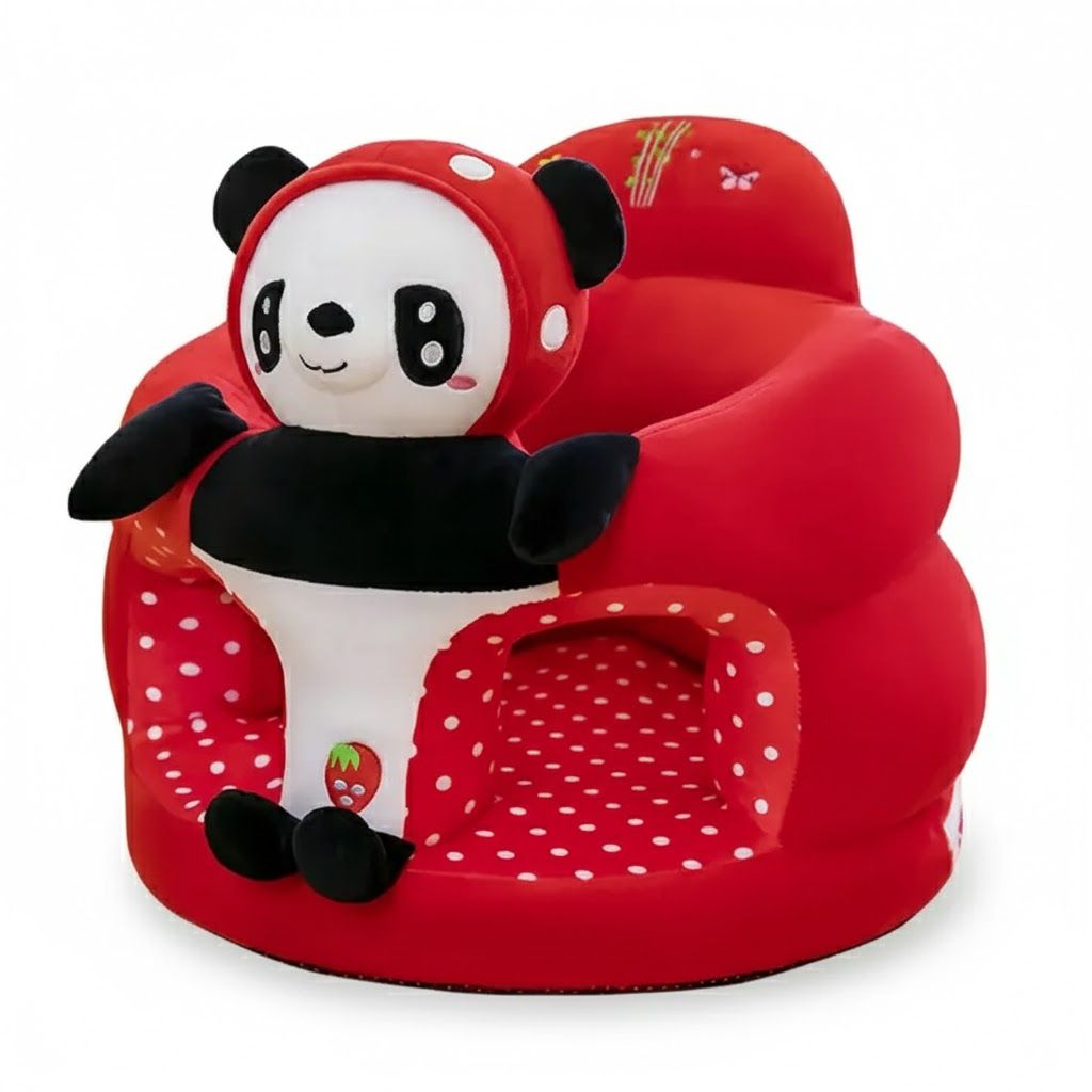 Deluxe Baby Sit-Me-Up Floor Seat – Soft Plush Infant Support Pillow for Sitting Training – Safe, Washable & Breathable Baby Cushion – (For 4-12 Months)