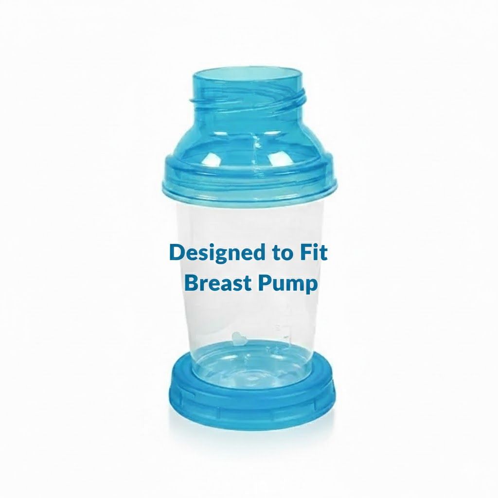 Momeasy 6-Pack Breast Milk Storage Cups (270ml/9oz) - BPA-Free, Leak-Proof & Reusable - Store, Warm & Sterilize