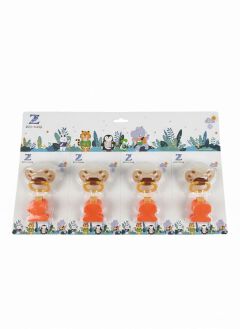 Newborn Baby Silicone Pacifier Soother - Orthodontic Soft-Touch Dummy with Cartoon Design - BPA Free Breast-like Nipple for Infant Sleep