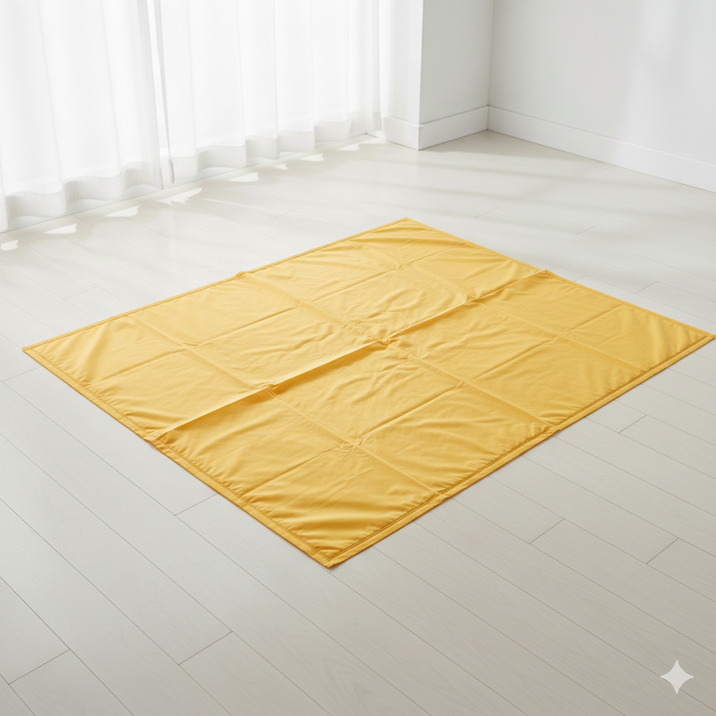 3D Fashion Cutest Plain Waterproof Bigsize Baby Mackintosh Urine Mat | Soft, Washable, Reusable & Leak-Proof Baby Changing Mat for Newborns, Infants & Toddlers