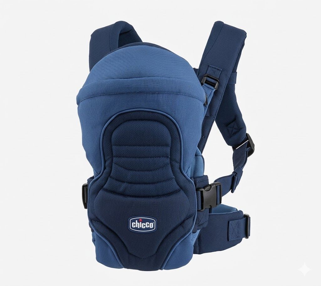 Chicco Ultra Soft Ergonomic Baby Carrier - Multi-Position, Hip-Healthy & Breathable