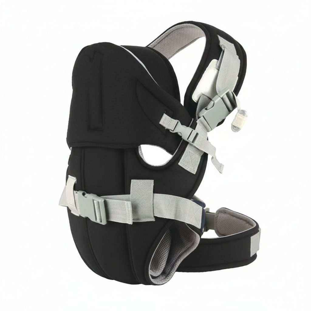 Goldcare 5-in-1 Ergonomic Hip Seat Baby Carrier + 3 Pairs Anti-Scratch Mittens Bundle | Newborn to 20kg Supportive Travel Set