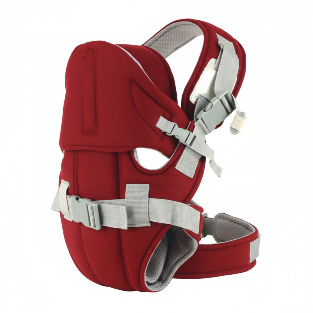 Goldcare 5-in-1 Ergonomic Hip Seat Baby Carrier + 3 Pairs Anti-Scratch Mittens Bundle | Newborn to 20kg Supportive Travel Set