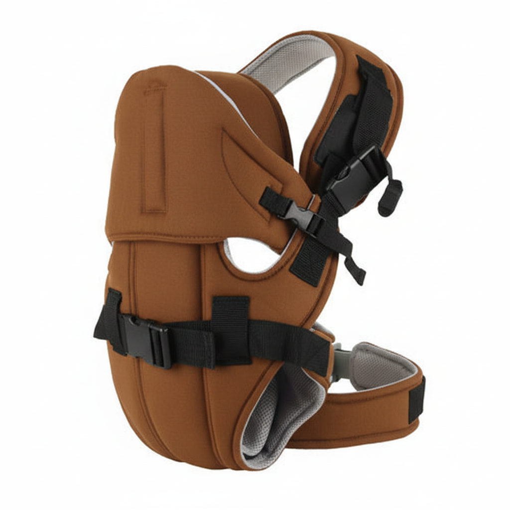 Goldcare 5-in-1 Ergonomic Hip Seat Baby Carrier + 3 Pairs Anti-Scratch Mittens Bundle | Newborn to 20kg Supportive Travel Set