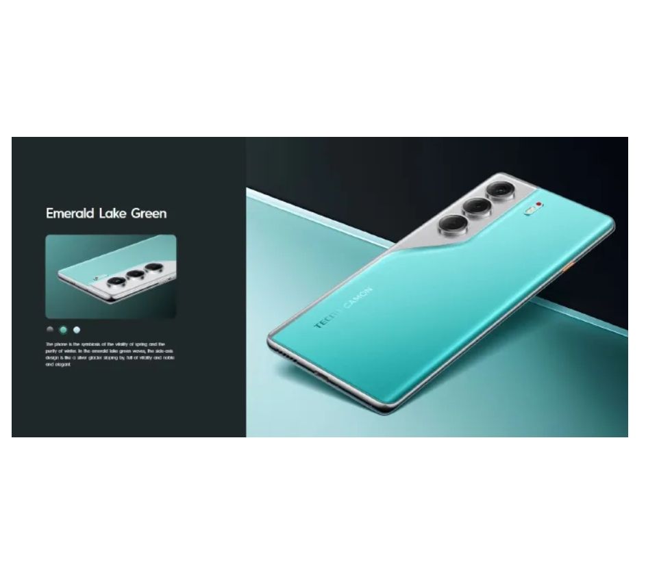[New Arrival] TECNO Camon 40 128GB+8GB RAM 6.78' 120Hz AMOLED Display Panda King Glass Protection 50MP+50MP Camera MTK IP66 Dust/Water Resistant 5200mAh Battery Smartphones