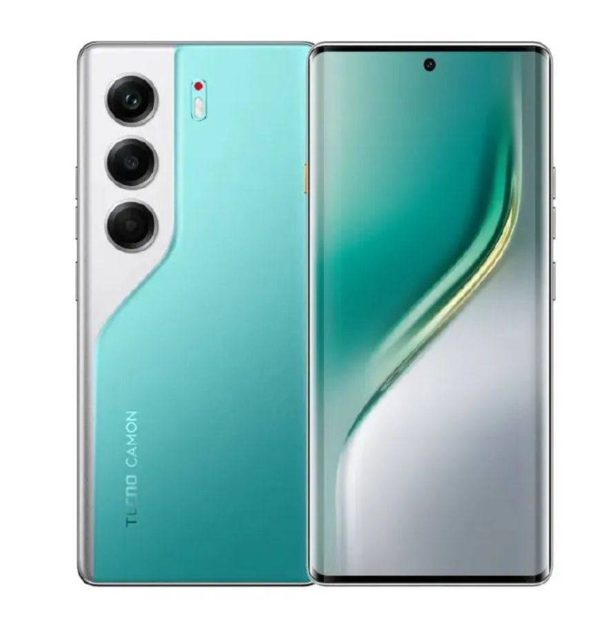 [New Arrival] TECNO Camon 40 128GB+8GB RAM 6.78' 120Hz AMOLED Display Panda King Glass Protection 50MP+50MP Camera MTK IP66 Dust/Water Resistant 5200mAh Battery Smartphones