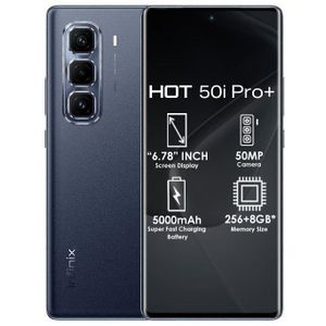 [FLASH SALE!!!!] Infinix Hot 50 Pro Plus 256GB+16(8+8)GB 6.78" 120Hz AMOLED Dual SIM 50MP Camera 5000mAh Battery 33W Fast Charging Onscreen Fingerprint Pro+ Better Than Hot 60 Pro Plus Smartphones