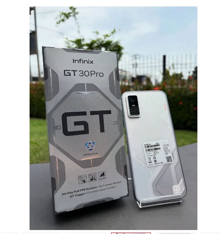 [Black Friday] Infinix GT 30 Pro 5G 256GB+12GB 6.78" 144Hz AMOLED Display 108MP Camera 5500mAh Battery 45W Super-Fast Charging 30W Wireless Dimensity 8350 Ultimate On-Screen Fingerprint AI Smartphone