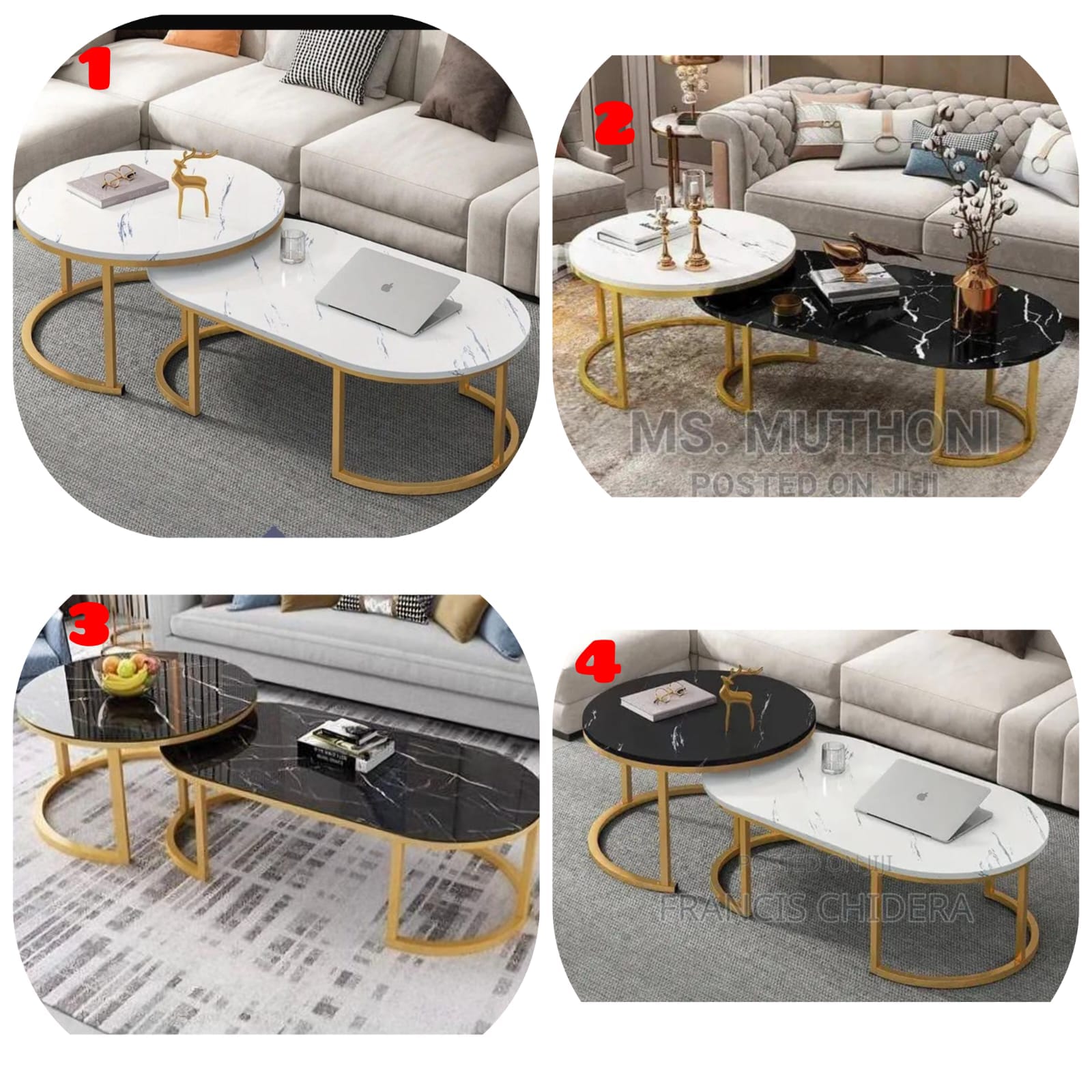 ‼️ Glass Top Nesting Coffee Table Set (2pcs) | Modern Living Room Design | Limited Stock 🎉 2-piece nesting coffee table set with glass top & metal frame. Stylish, space-saving & perfect for living ro
