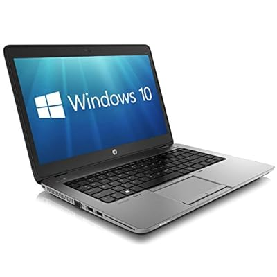 (Free Mouse) Refurbished HP EliteBook 840 G1 | Intel Core i5 | 8GB RAM | 500GB HDD | 14 inch Refurbished Laptops Computer | Notebook Black