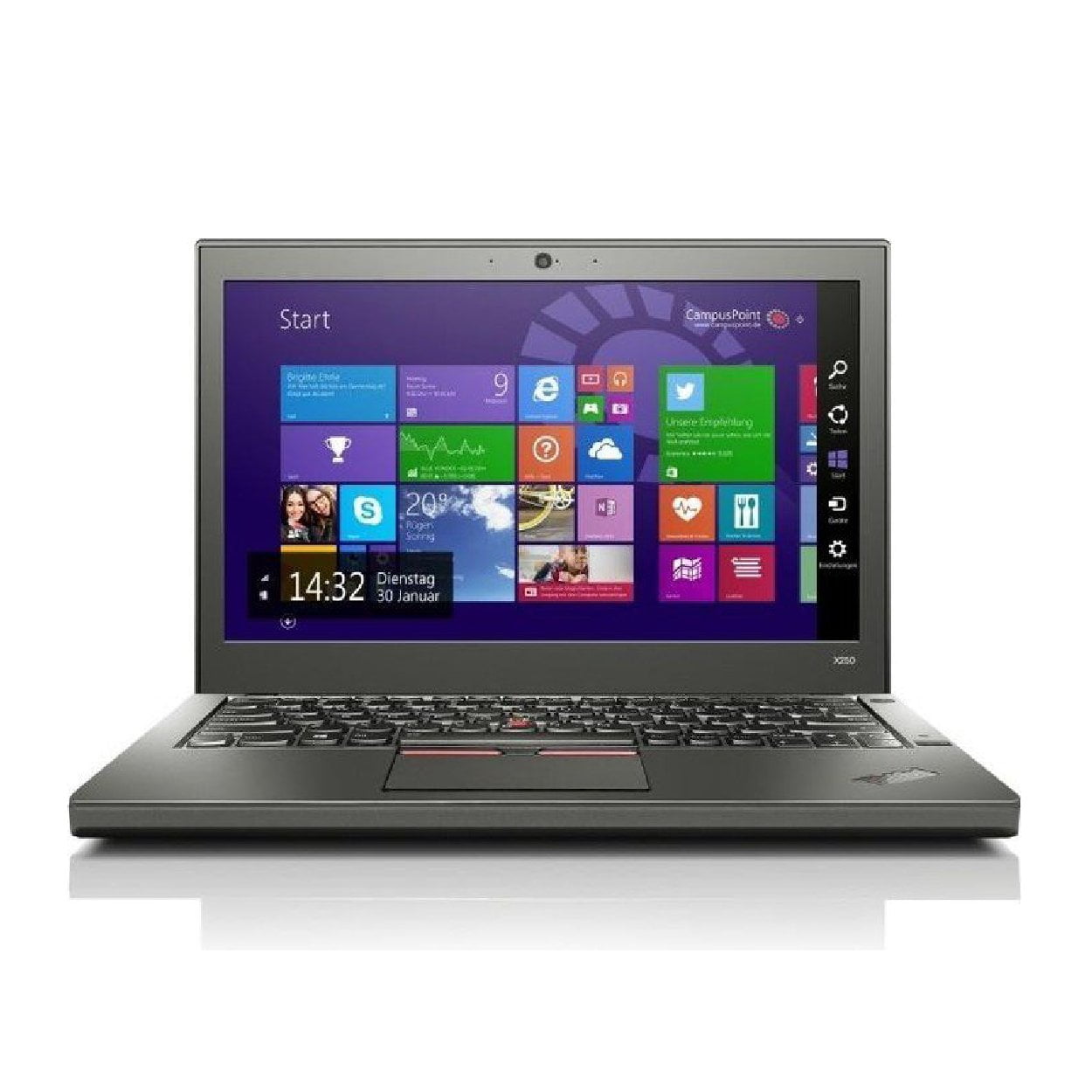 Refurbished LENOVO x260 Laptop Intel Core i7 6th Generation  8GB RAM 256GB SSD 12.5 Inch Computer Notebook Black  Windows 11 Microsoft Office 2019