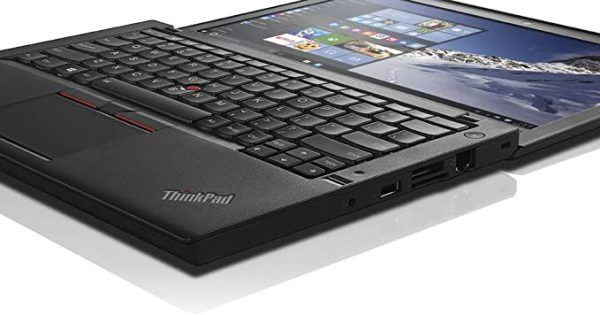 Refurbished LENOVO x270 Laptop Intel Core i5 7th Generation 8GB RAM 256GB SSD 12.5 Inch Computer Notebook Black Windows 11 Microsoft Office 2019