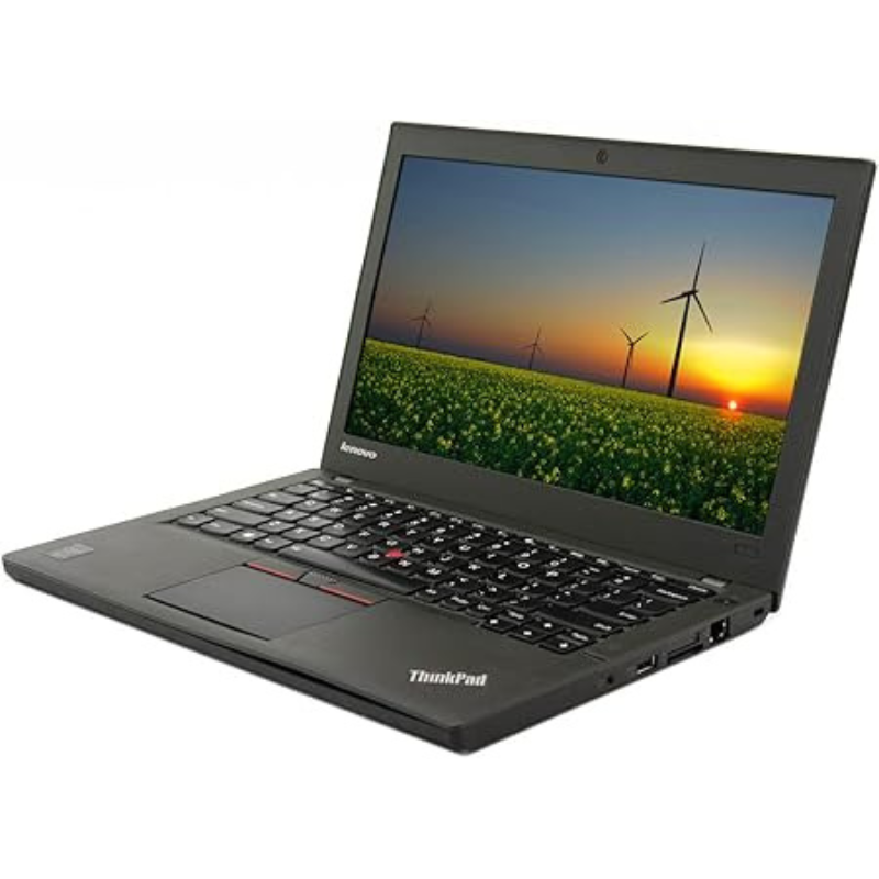 Refurbished LENOVO x270 Laptop Intel Core i5 7th Generation 8GB RAM 256GB SSD 12.5 Inch Computer Notebook Black Windows 11 Microsoft Office 2019