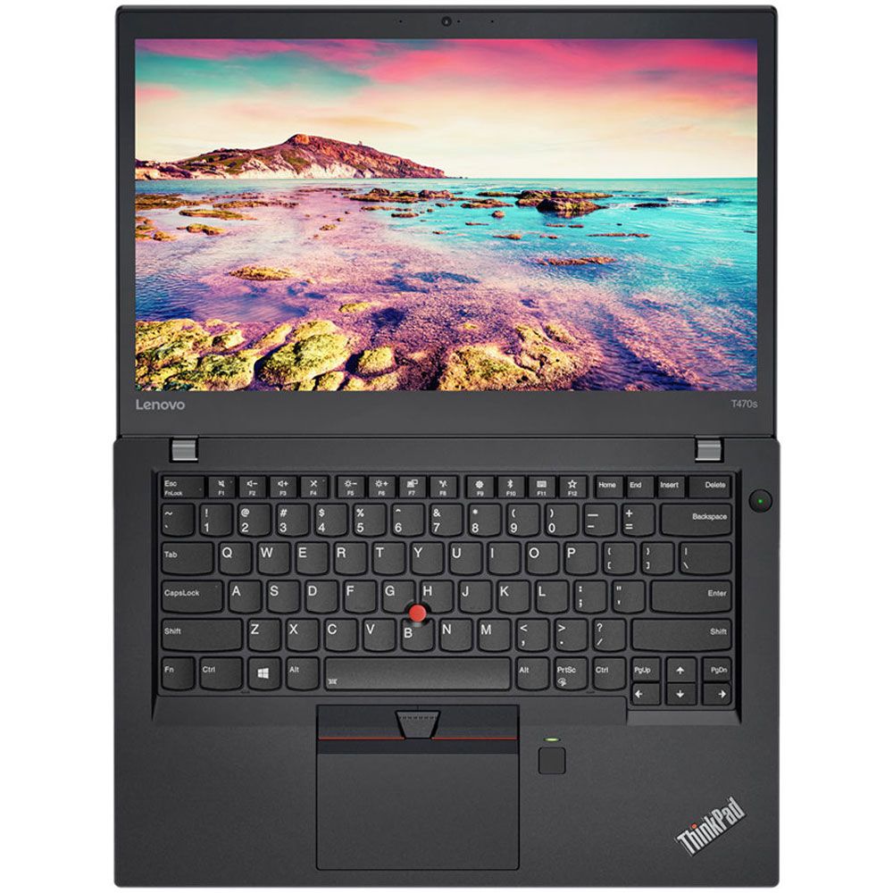 Refurbished LENOVO T470 Laptop Intel Core i5 6th Generation 8GB RAM 256GB SSD 14 Inch Computer Notebook Black Windows 11 Microsoft Office 2019