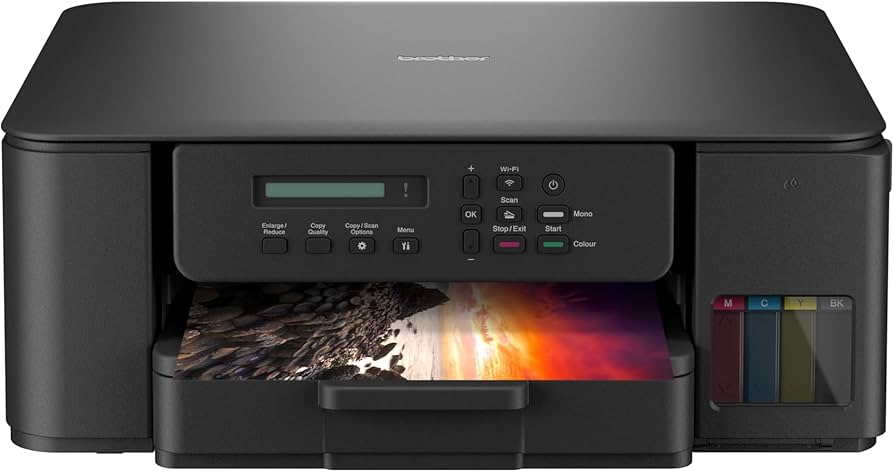 [Exclusive Offer] Brother DCP-T530DW, 3-in-1 wireless ink tank printer, 3-in-1 Functionality, Auto Duplex Printing, Refillable Ink Tank System, ,Wireless Connectivity, High Page Yield