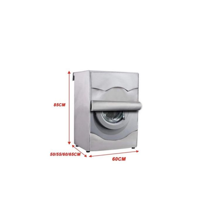 Front load washing machine cover organizer