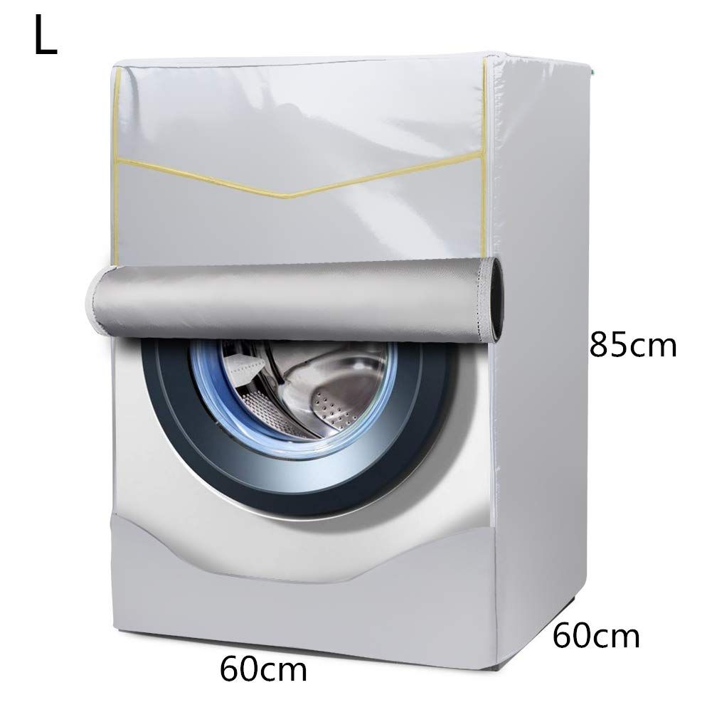 Front load washing machine cover organizer