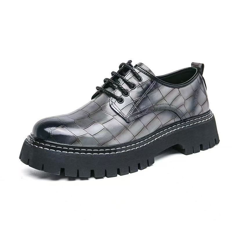 🔥 ON OFFER Leather Dr Marten 1461 patent leather-style lace-up shoes with a thick, (Dr Martin)lugged sole and a metallic embellishment on the vamp. very comfortable and classy official cassual