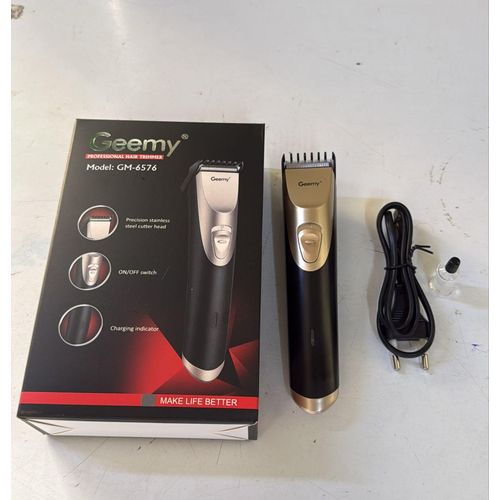 Geemy Professional Rechargeable Cordless Shaver & Trimmer | Kinyozi Hair Cutting Machine