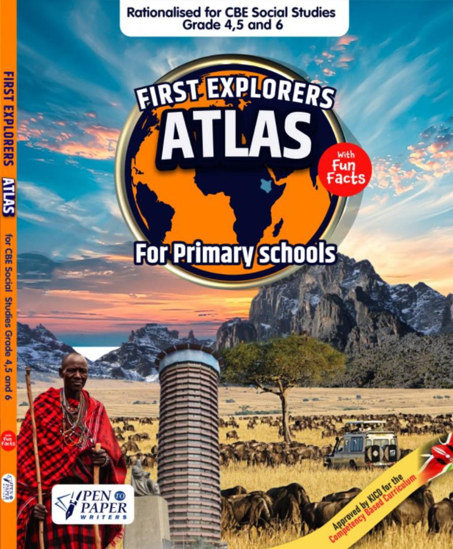 First Explorer Atlas, Rationalized CBE Atlas for Primary  Grade 4,5&6
