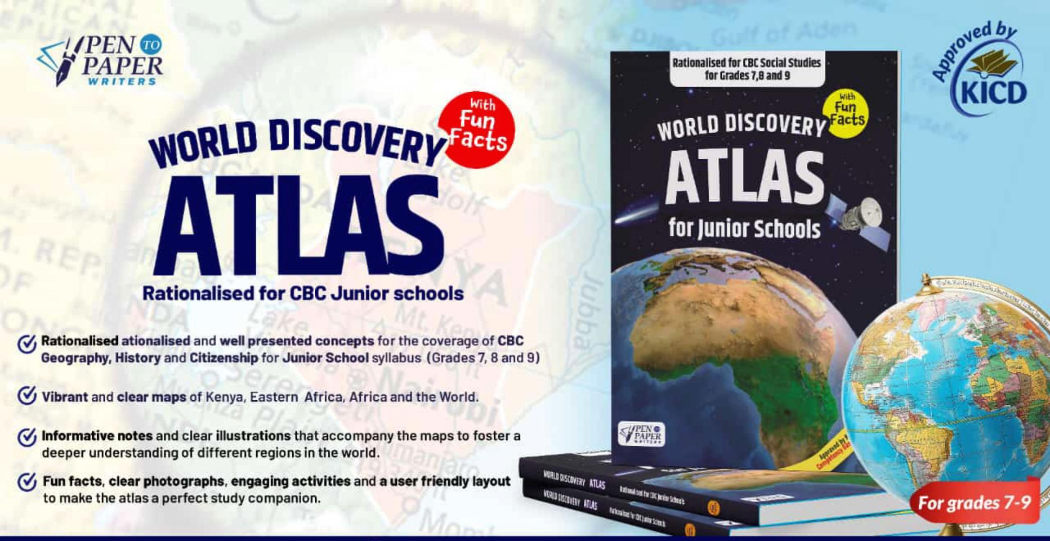 World Discovery Atlas, Rationalized Junior Secondary Grade 7,8&9
